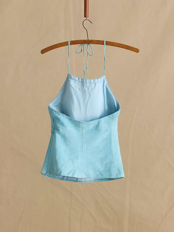 Archive Suede Halter Top Women's Size XS