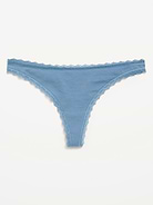 Image number 4 showing, Mid-Rise Everday Cotton Thong