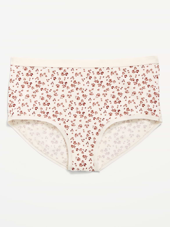 High-Waisted Everyday Brief Cotton Underwear