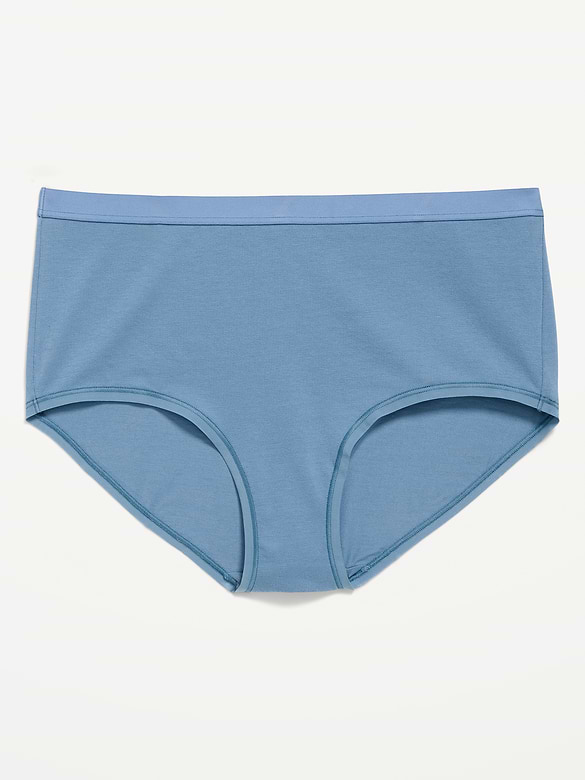 High-Waisted Everyday Brief Cotton Underwear