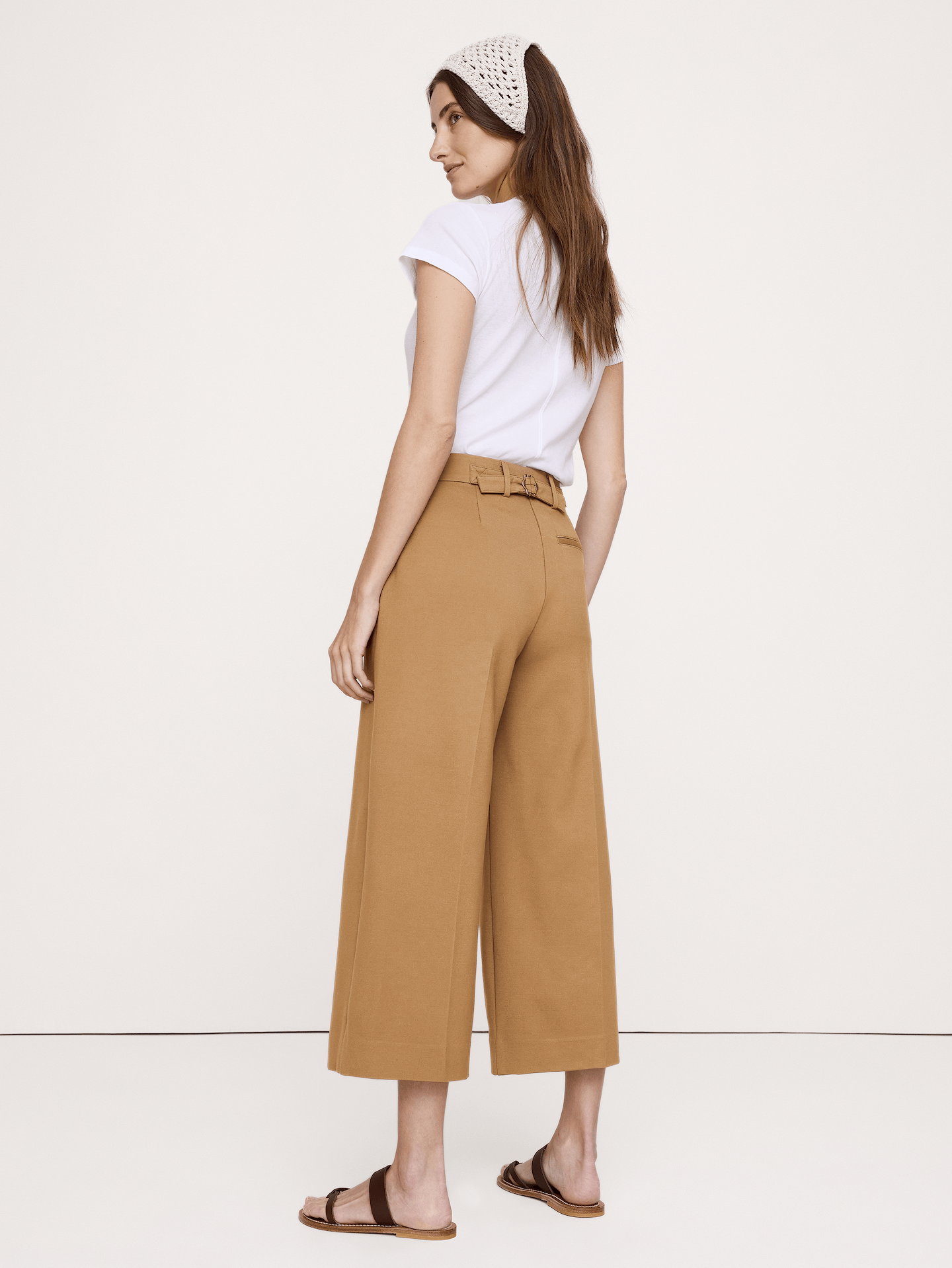 Image number 3 showing, High-Rise Ponte Culotte