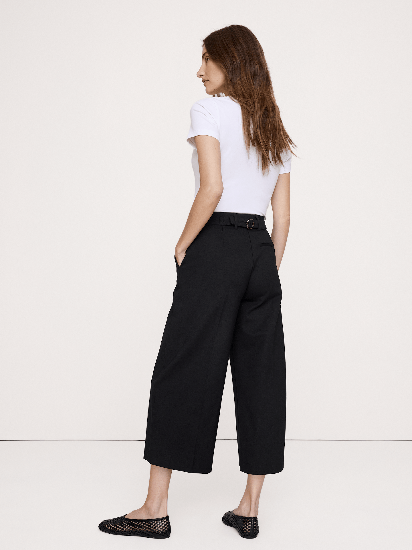 Image number 6 showing, High-Rise Ponte Culotte