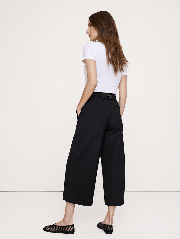 High-Rise Ponte Culotte