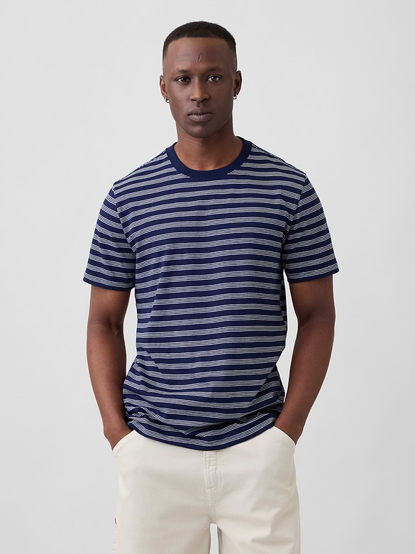 Everyday Soft Stripe Crewneck T-Shirt