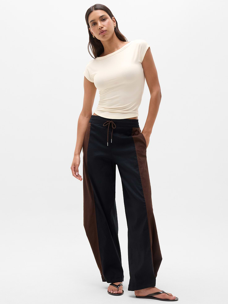 Image number 2 showing, Perfect Rib Boatneck Tee