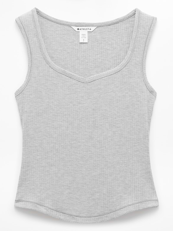 Perfect Rib Sweetheart Tank