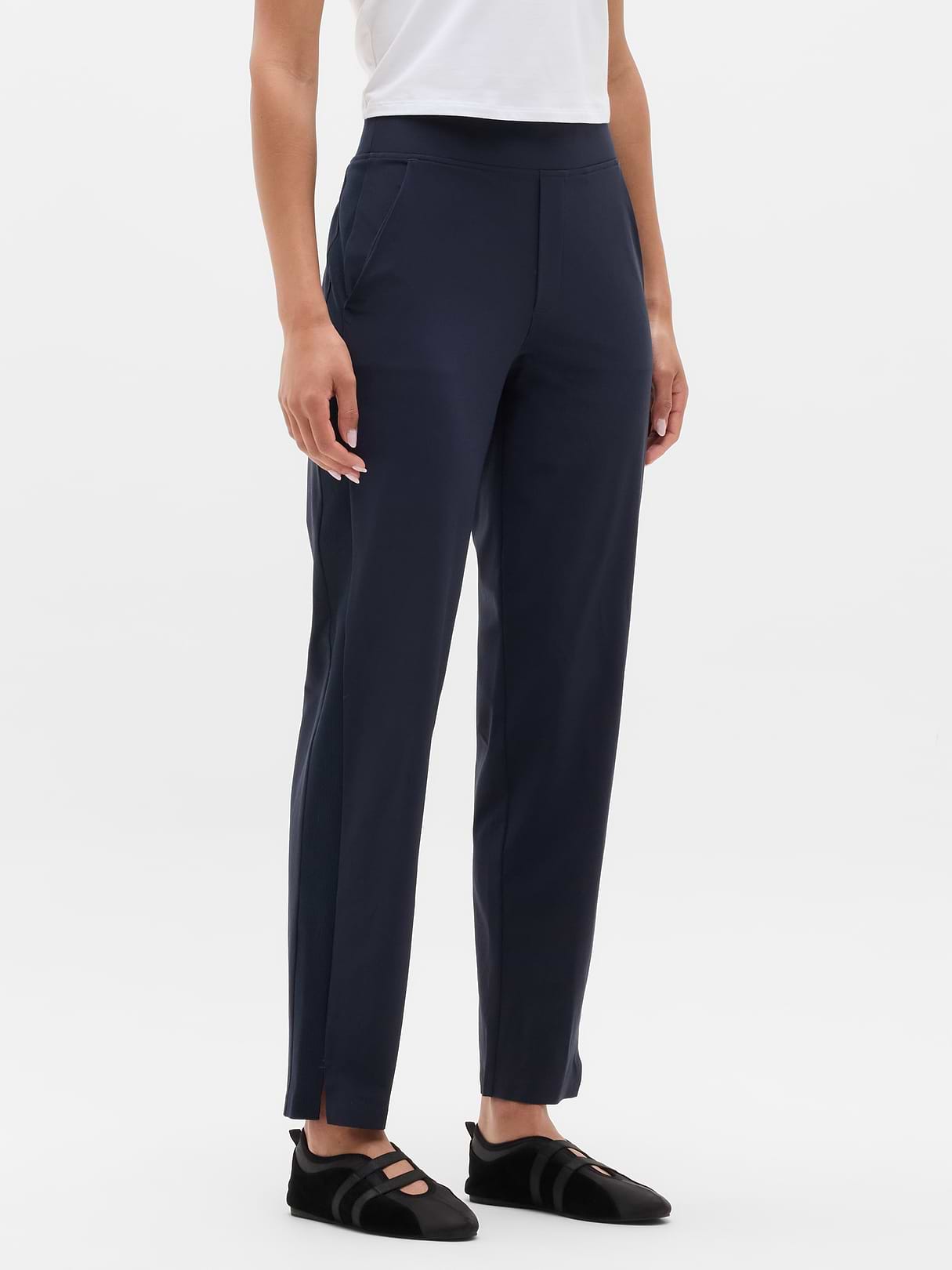 Brooklyn Mid Rise Ankle Pant | Athleta