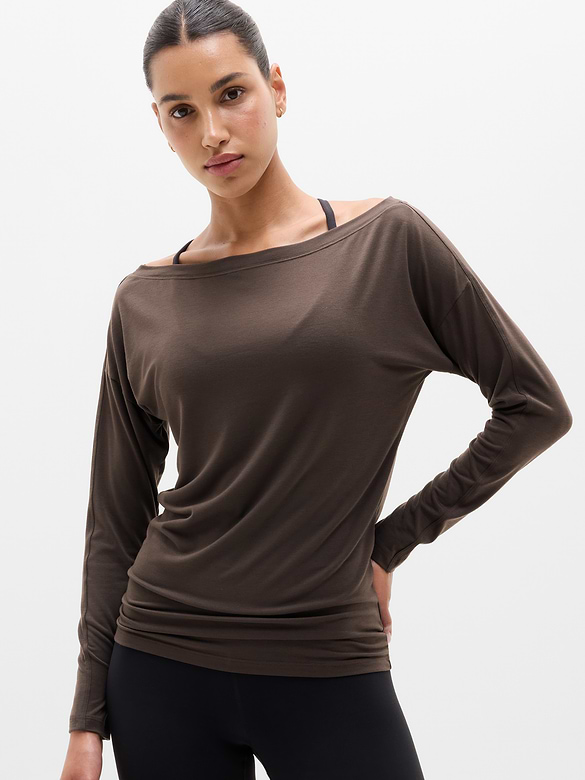 Move With Ease Off The Shoulder Top
