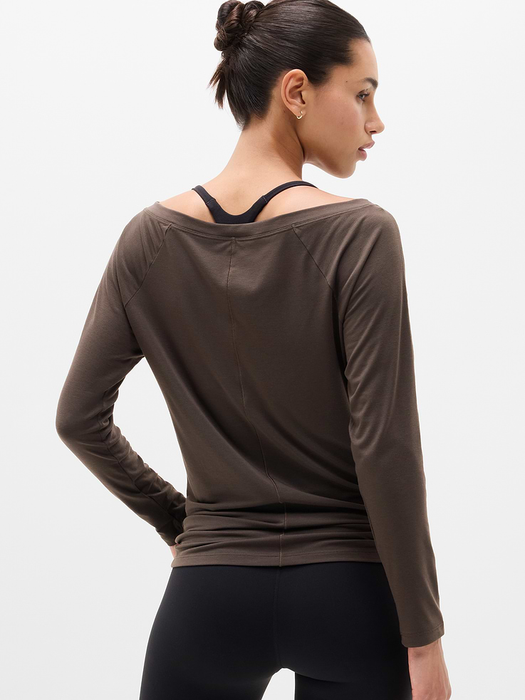 Image number 3 showing, Move With Ease Off The Shoulder Top