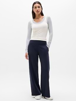 Venice High Rise Wide Leg Pant — Navy by Athleta