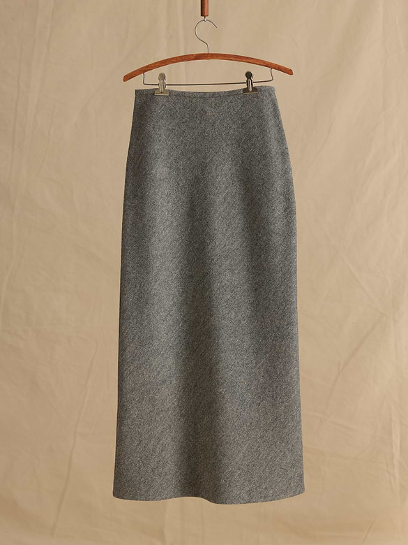 Archive Fitted Wool Midi Skirt Women's Size 0