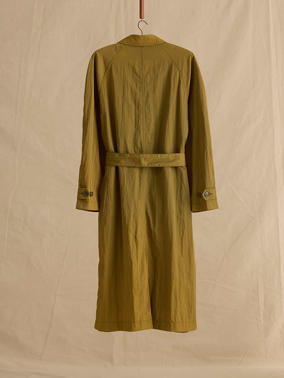 Archive Olive Green Trench Coat Women's Size M