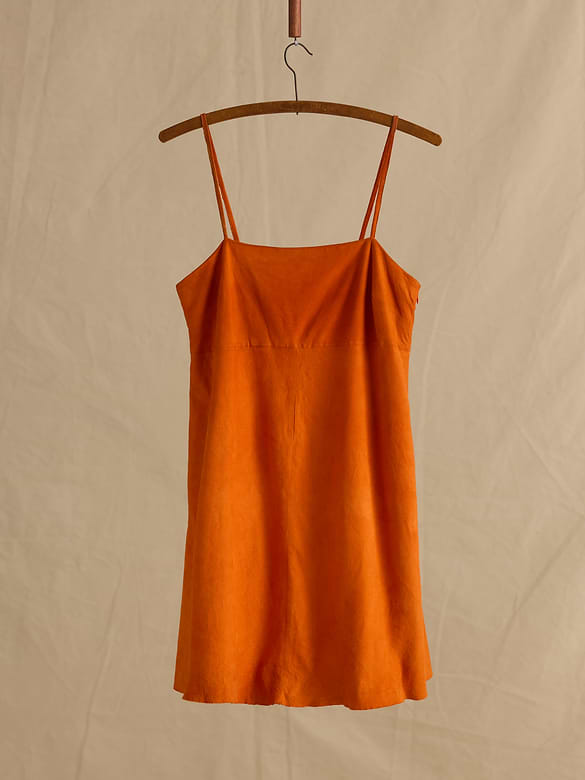Archive Suede Slip Mini Dress Women's Size 8