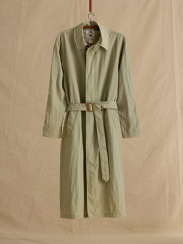 Archive Sage Green Trench Coat Women's Size M