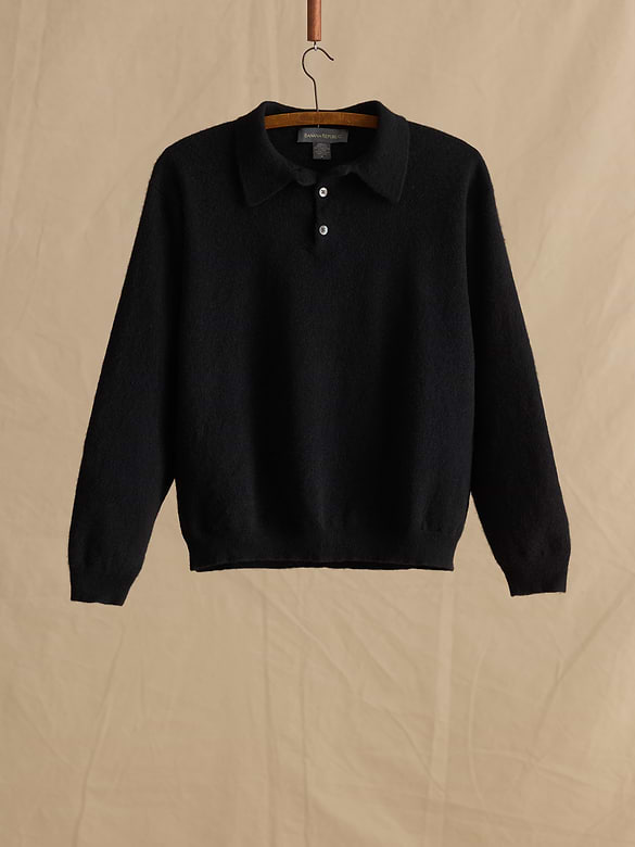 Archive Cashmere Polo Sweater Women's Size M