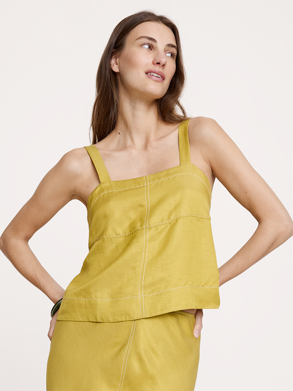Viscose-Linen Tank