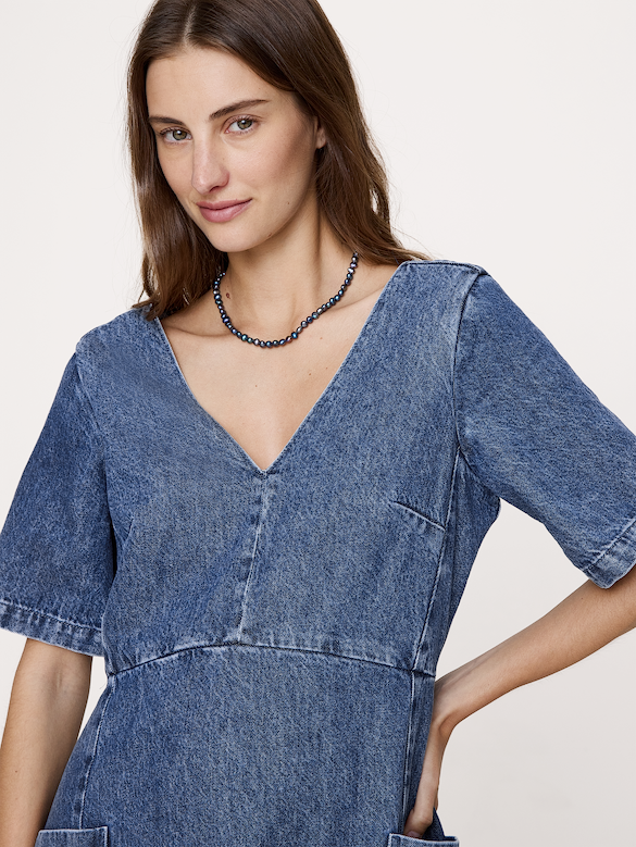 Pocket Mini Dress