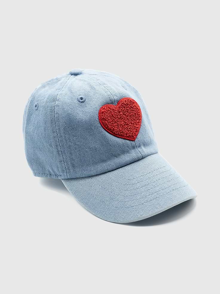 Image number 1 showing, Rey to Z Kids and Toddler Heart Hat