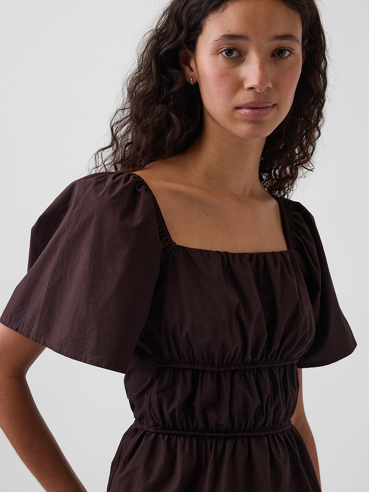Image number 4 showing, Square-Neck Peplum Top