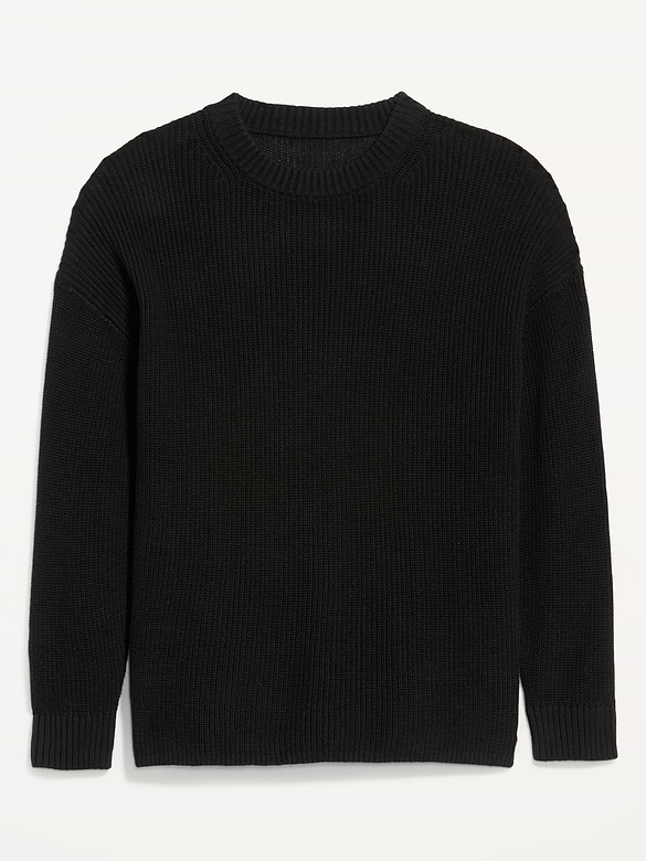Seaside Cotton Shaker Oversized Tunic Sweater