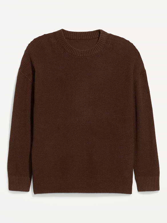 Seaside Cotton Shaker Oversized Tunic Sweater