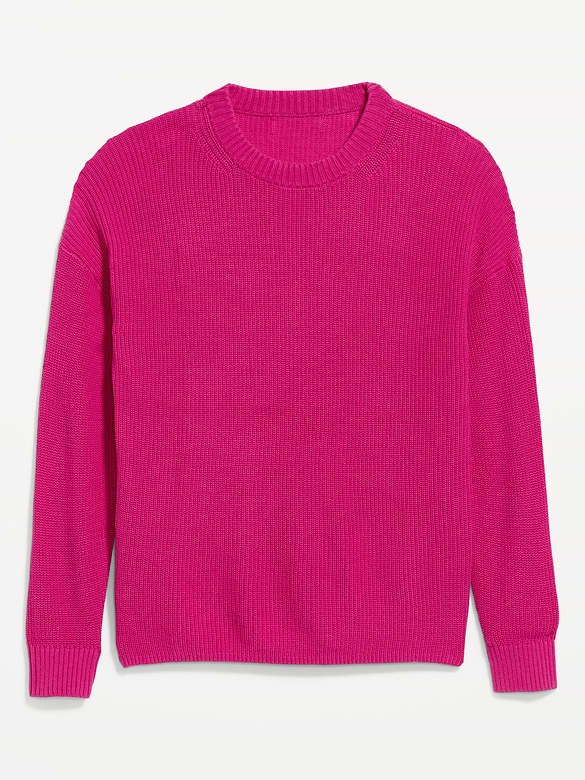 Seaside Cotton Shaker Oversized Tunic Sweater