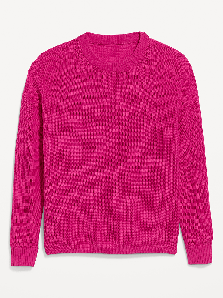 Image number 5 showing, Seaside Cotton Shaker Tunic Sweater