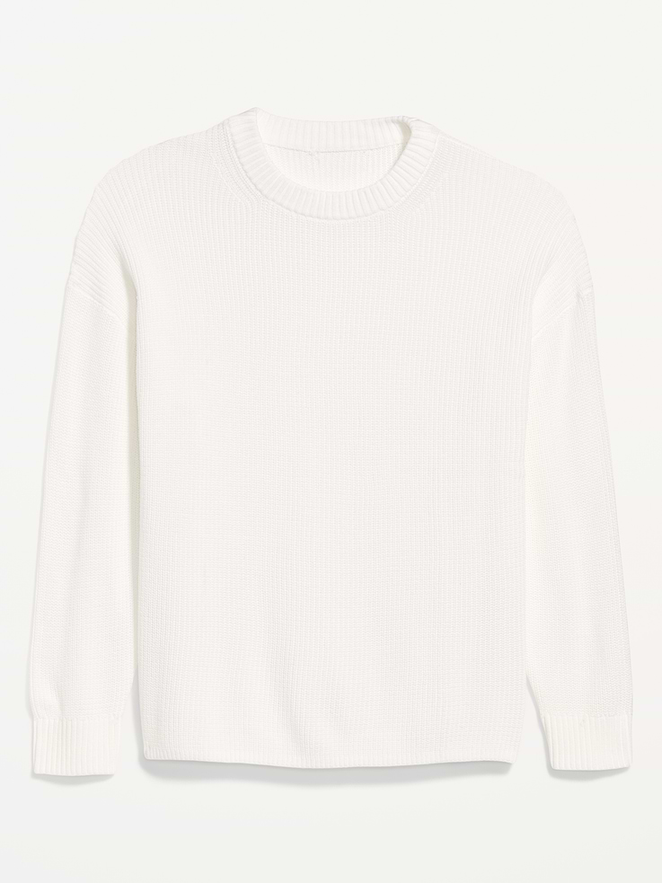 Image number 5 showing, Seaside Cotton Shaker Tunic Sweater