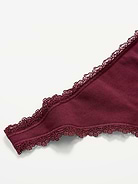 Image number 2 showing, Mid-Rise Everday Cotton Thong