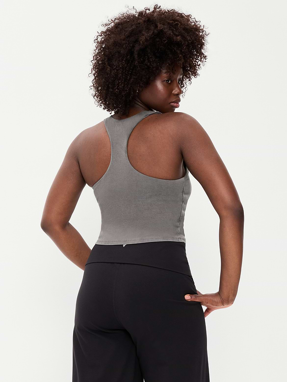 Light Support PowerChill High-Neck Racerback Sports Bra