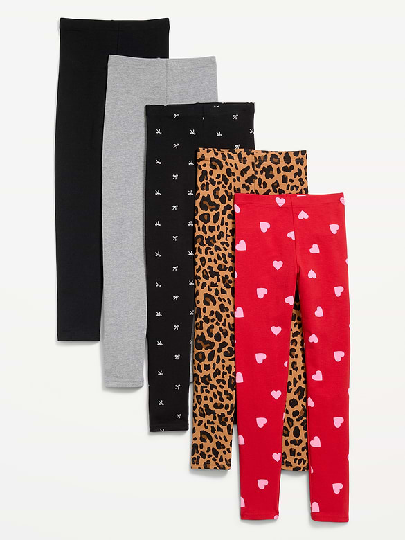 Leggings 5-Pack for Girls