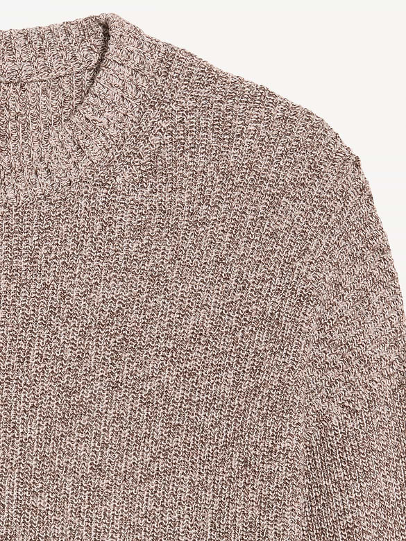 Seaside Cotton Shaker Oversized Tunic Sweater