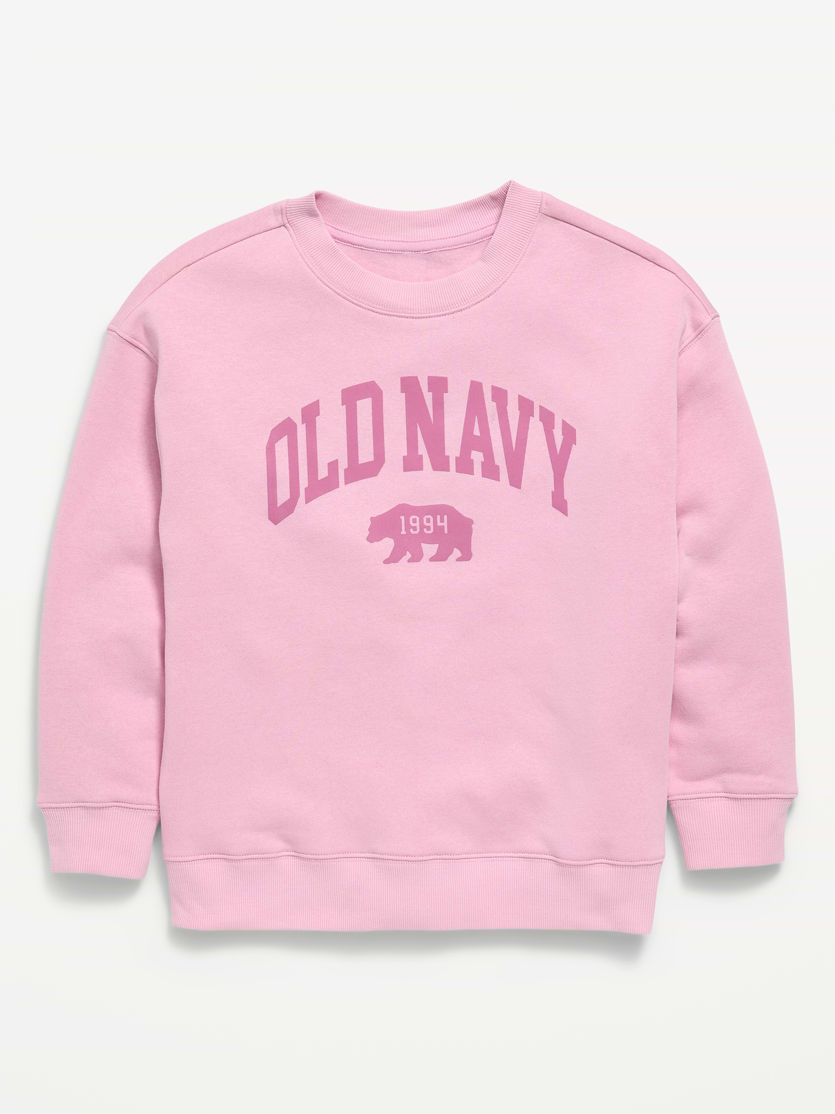 Image number 1 showing, Oversized Logo Graphic Crew-Neck Sweatshirt for Boys