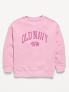 Image number 1 showing, Oversized Logo Graphic Crew-Neck Sweatshirt for Boys