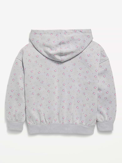Image number 2 showing, Oversized Graphic Pullover Hoodie for Girls