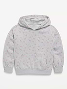 Image number 1 showing, Oversized Graphic Pullover Hoodie for Girls