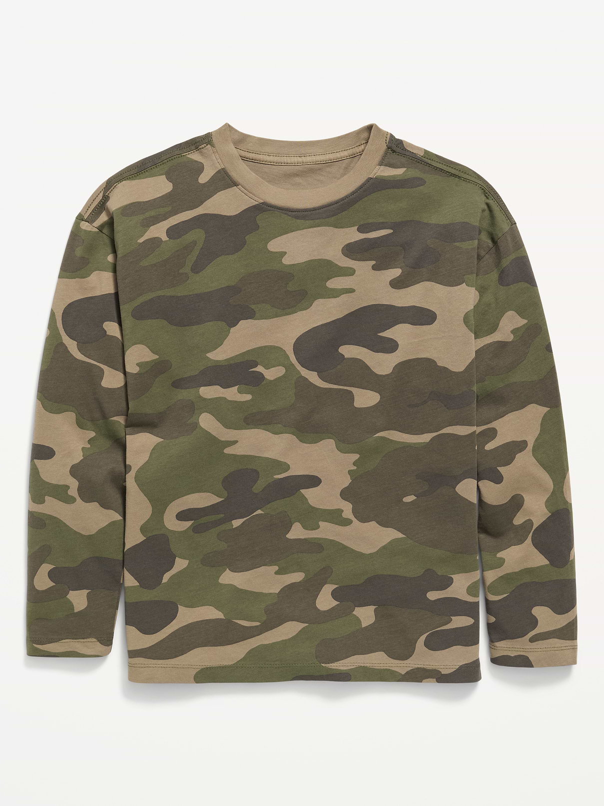 L'image numéro 1 présente T-shirt surdimensionné à manches longues pour garçon