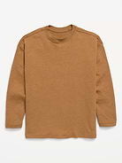 L'image numéro 1 présente T-shirt surdimensionné à manches longues pour garçon
