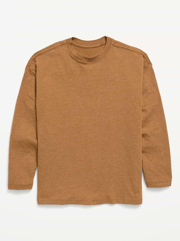 Oversized Long-Sleeve T-Shirt for Boys