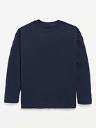 L'image numéro 1 présente T-shirt surdimensionné à manches longues pour garçon