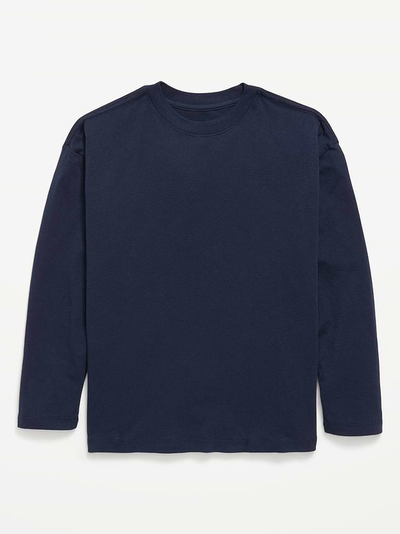 Oversized Long-Sleeve T-Shirt for Boys