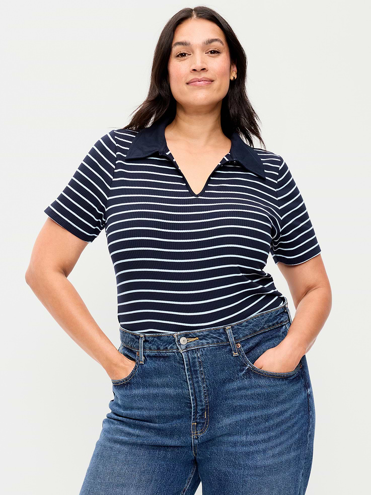 Image number 7 showing, Keyhole Polo Top
