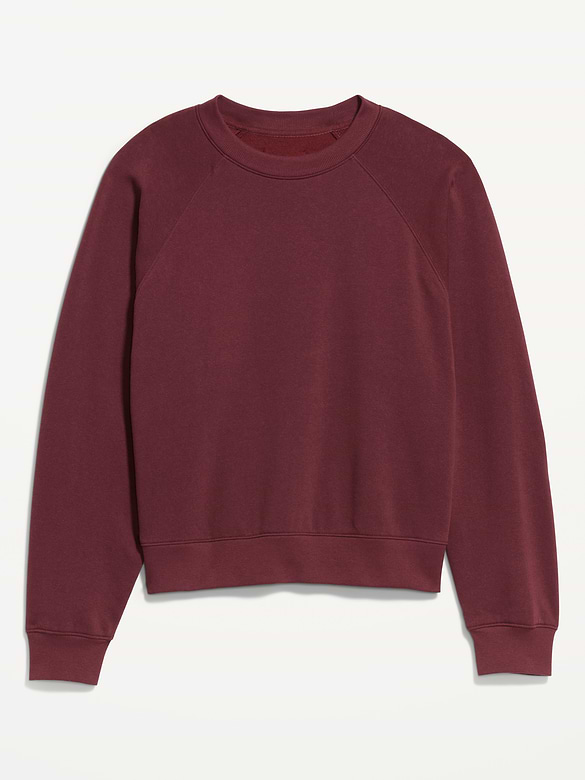 Oversized Raglan Sweatshirt