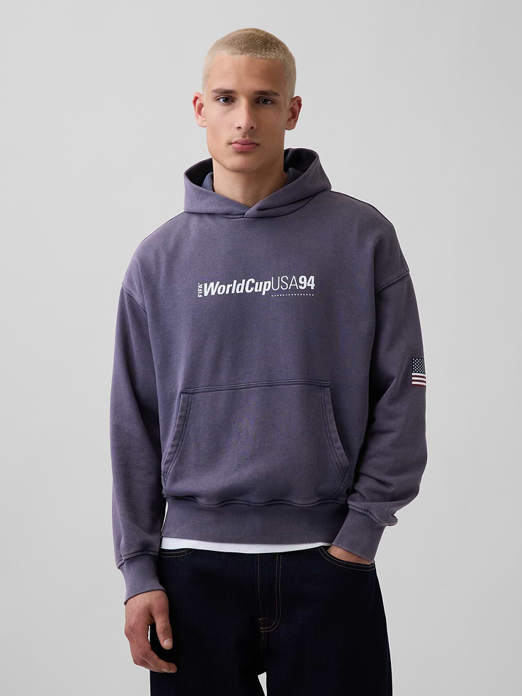 Image number 2 showing, FIFA WORLD CUP™ VintageSoft Terry Oversized Hoodie