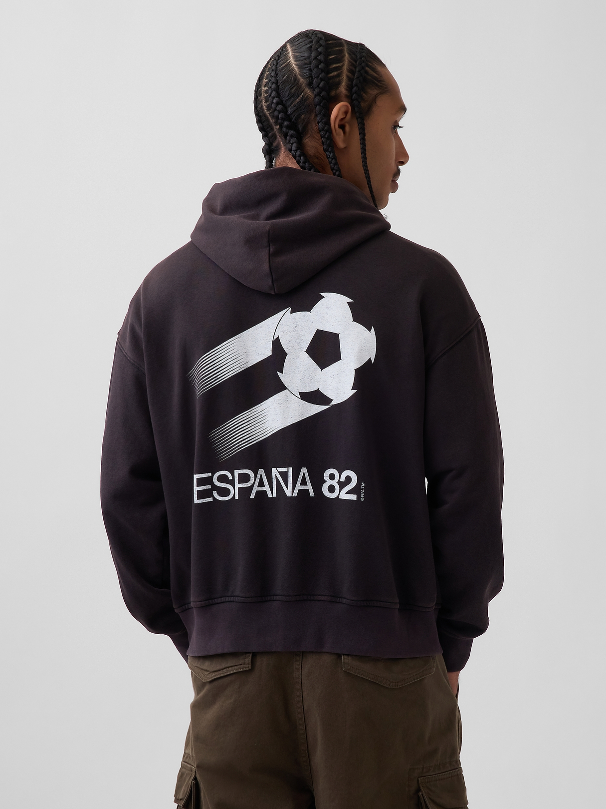 FIFA WORLD CUP™ VintageSoft Terry Oversized Hoodie | Gap