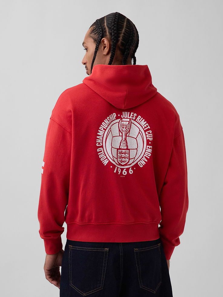 Image number 1 showing, FIFA WORLD CUP™ VintageSoft Terry Oversized Hoodie