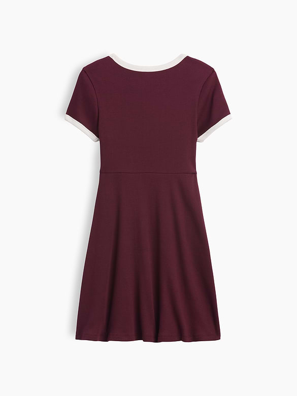 Kids Ribbed Dress