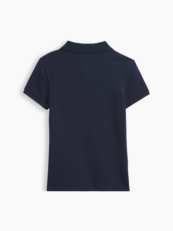 Kids Uniform Stretch Pique Polo Shirt