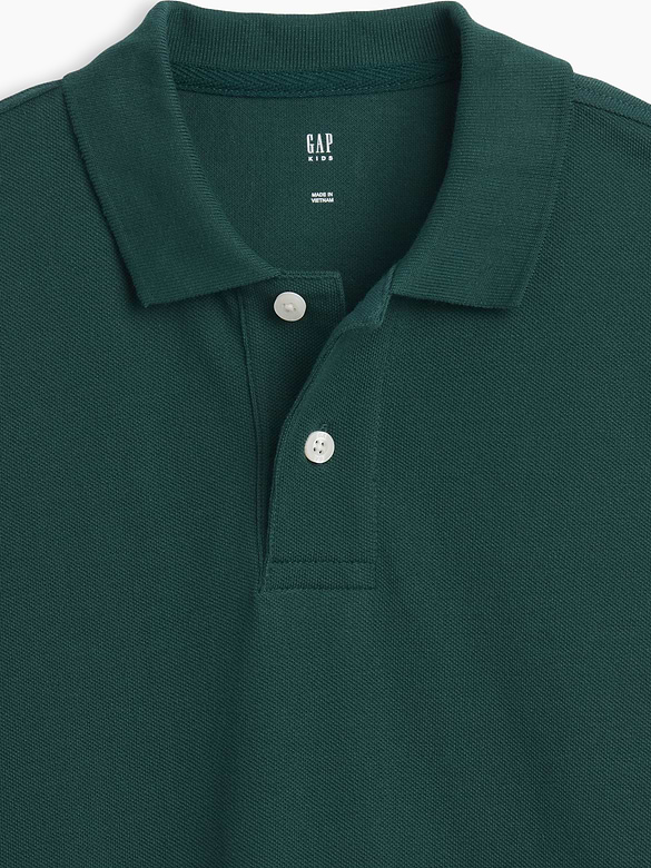 Kids Pique Polo Shirt