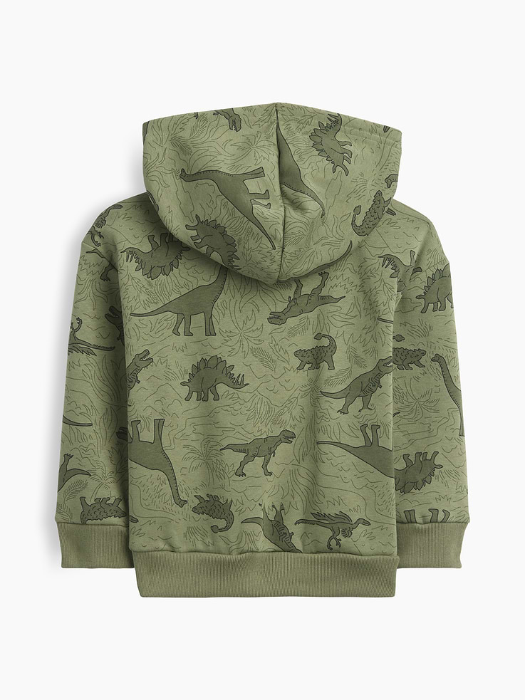 Image number 2 showing, babyGap Relaxed Print Logo Zip Hoodie